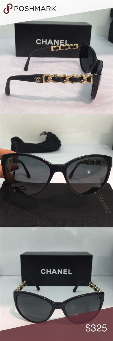 chanel braided sunglasses